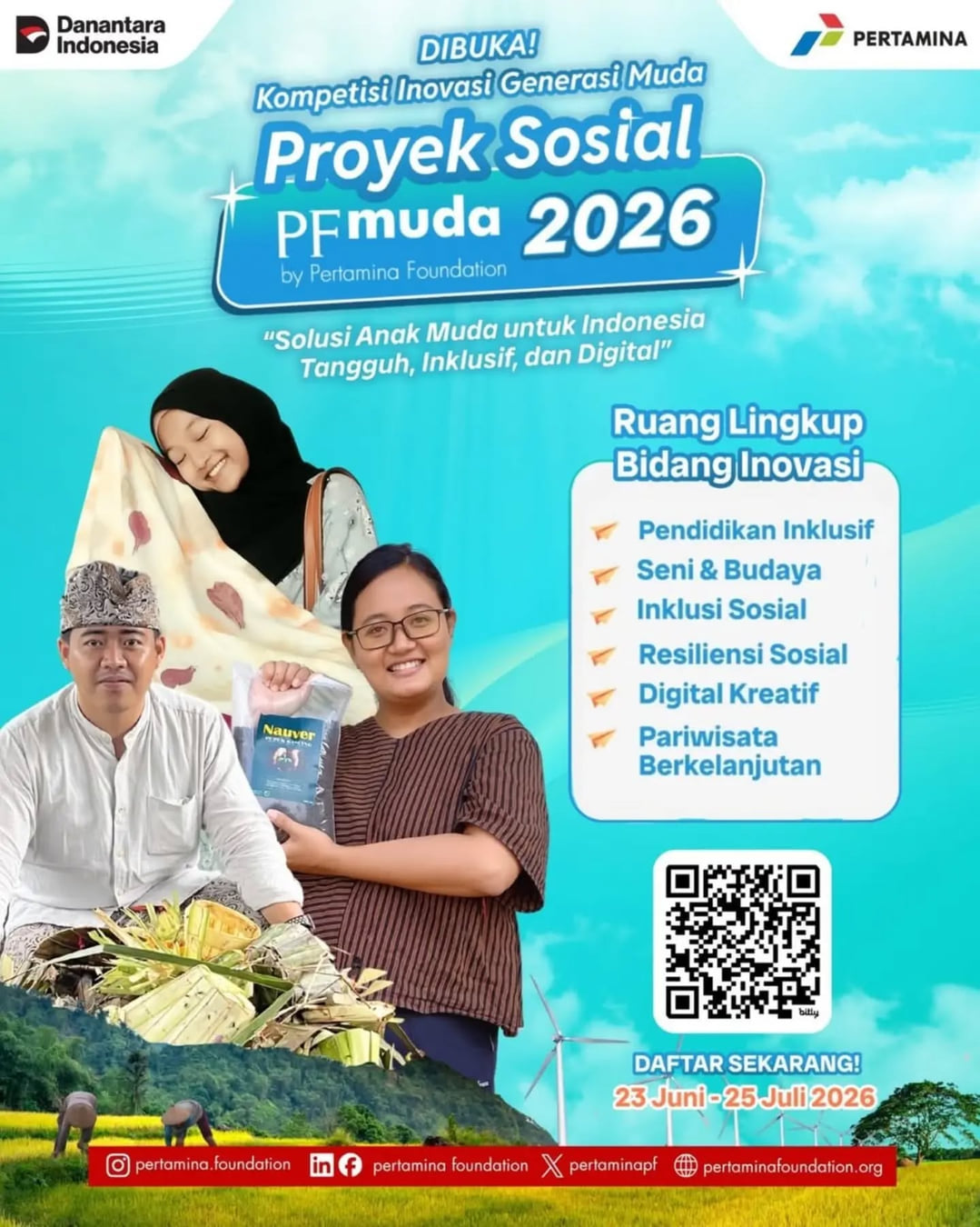 Proyek Sosial PFmuda 2026 - Poster 2