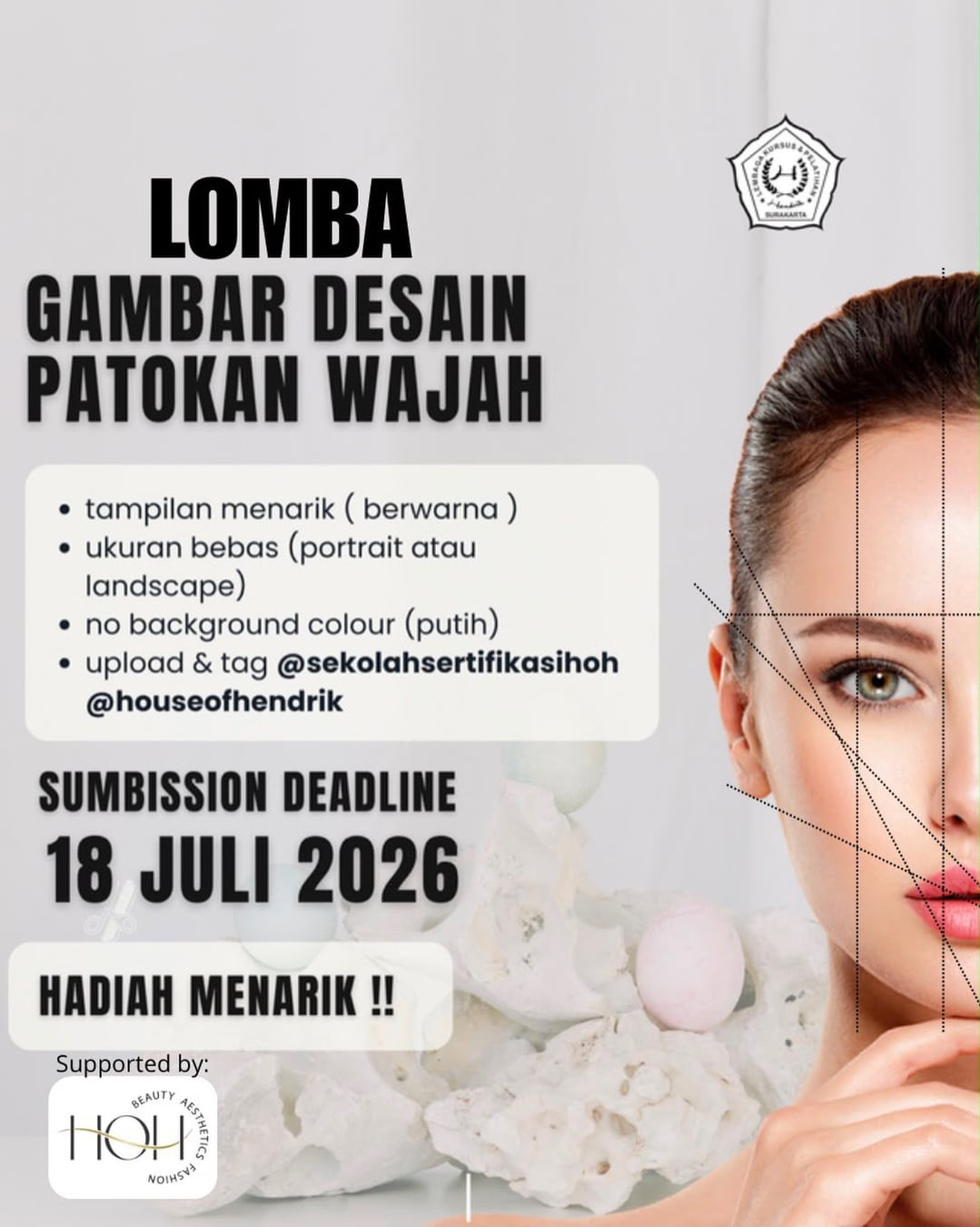 LOMBA DESAIN WAJAH - Poster 2