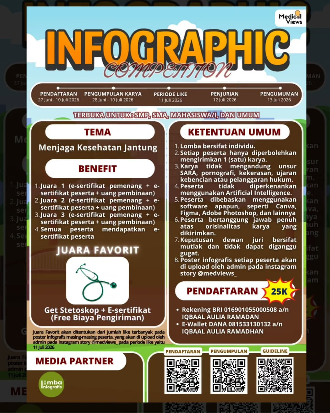 INFOGRAPHIC COMPETITION 2026 - Poster 2