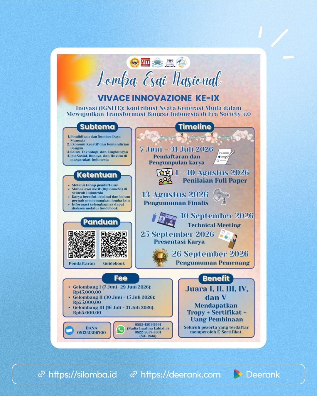 VIVACE INNOVAZIONE 2026 - Poster 1