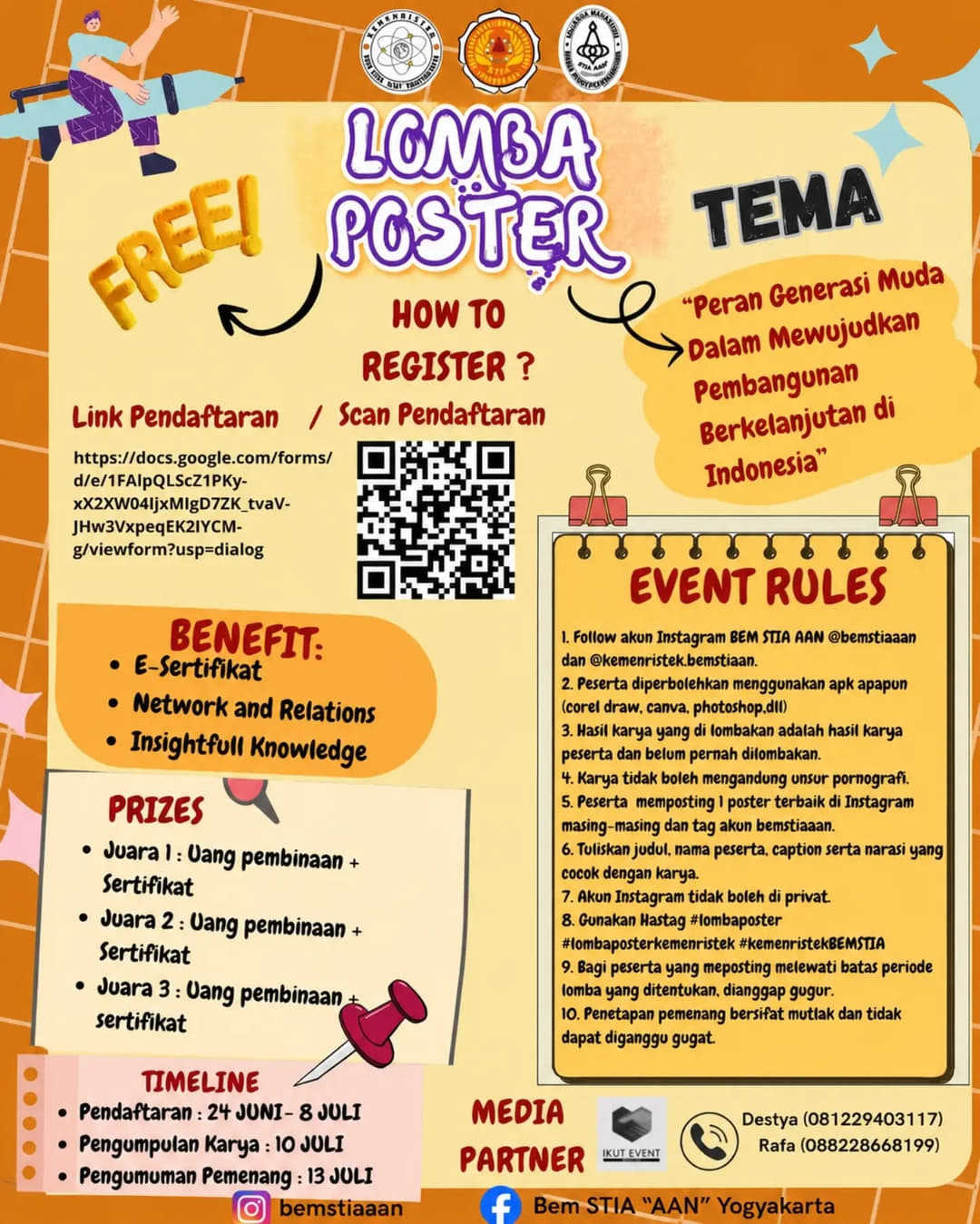 LOMBA POSTER INFOGRAFIS NASIONAL 2026 - Poster 2
