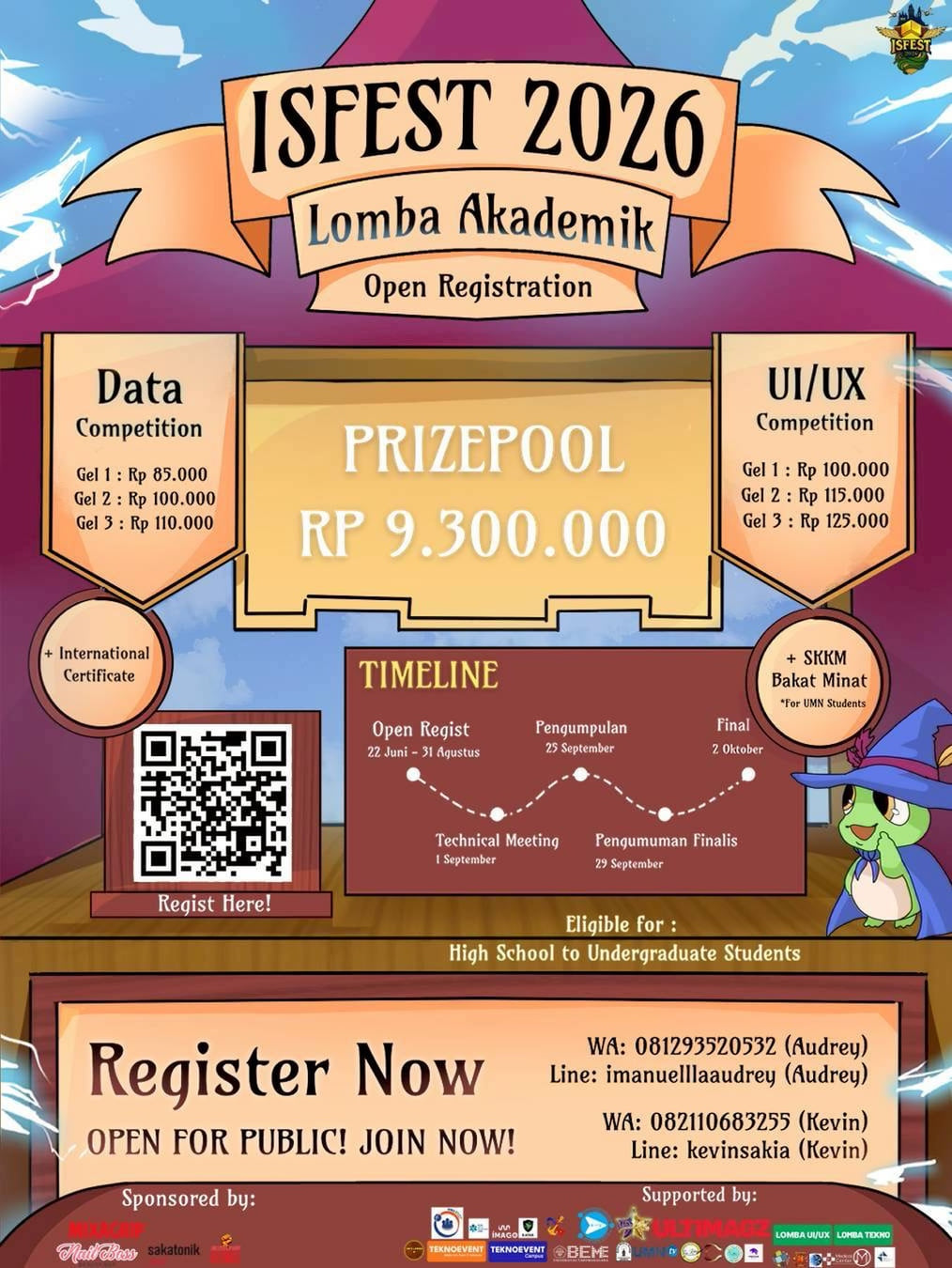 Academic Competition ISFEST 2026 - Poster 2
