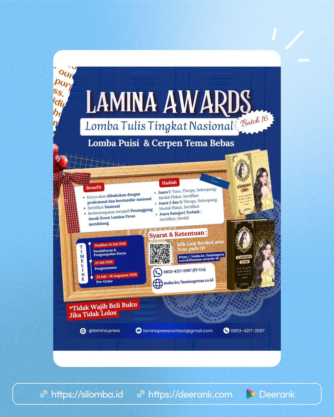 LAMINA AWARDS Batch 16 - Poster 1