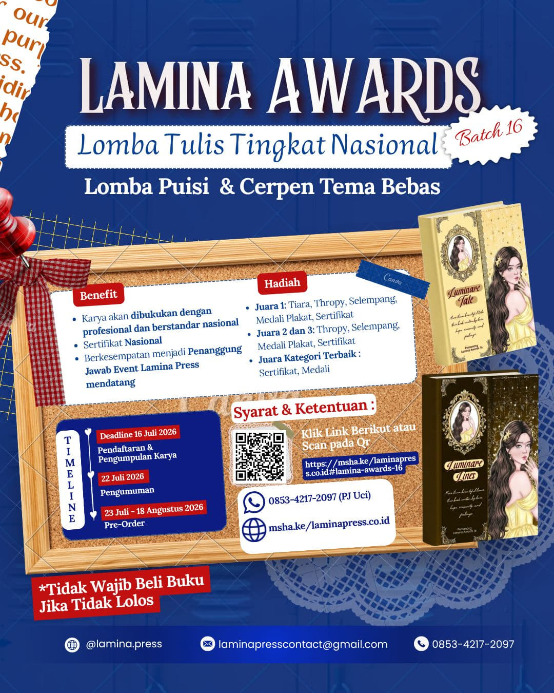 LAMINA AWARDS Batch 16 - Poster 2