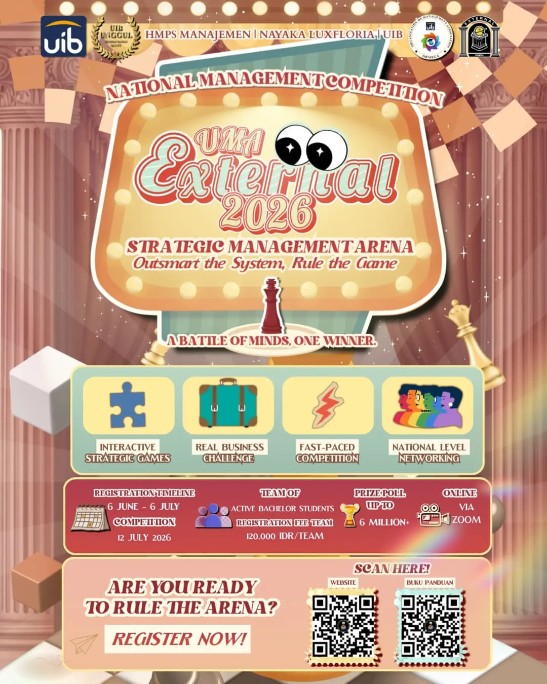 UIB Management Academic (UMA) External 2026 - Poster 2