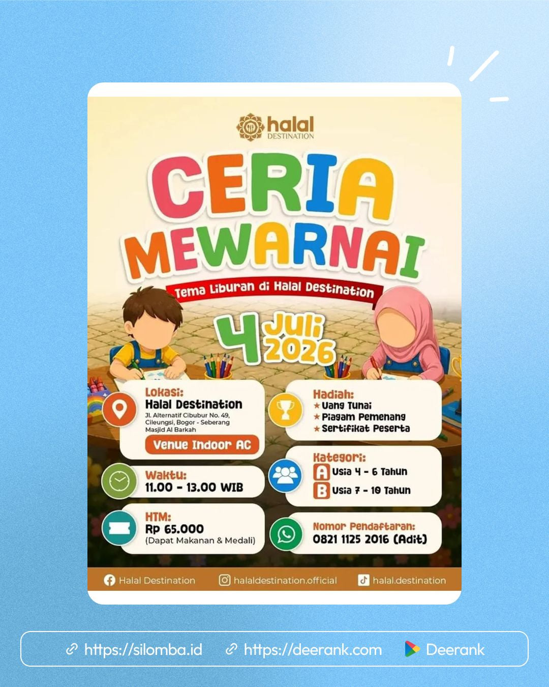 Ceria Mewarnai - Poster 1