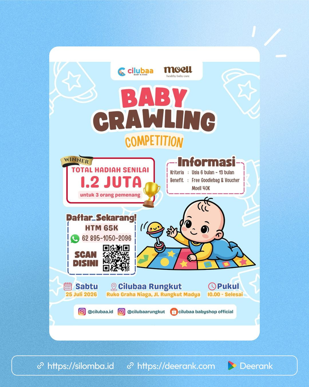 Baby Crawling Competition - Poster 1