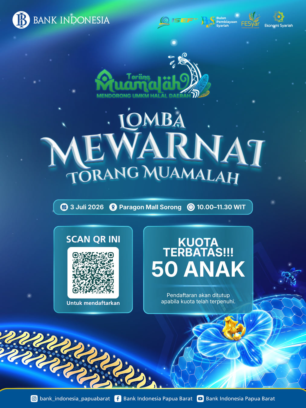 Lomba Mewarnai Torang Muamalah - Poster 2