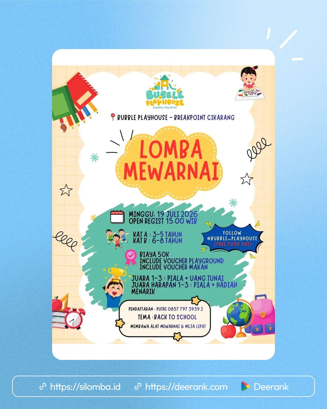 LOMBA MEWARNAI CIKARANG - Poster 1