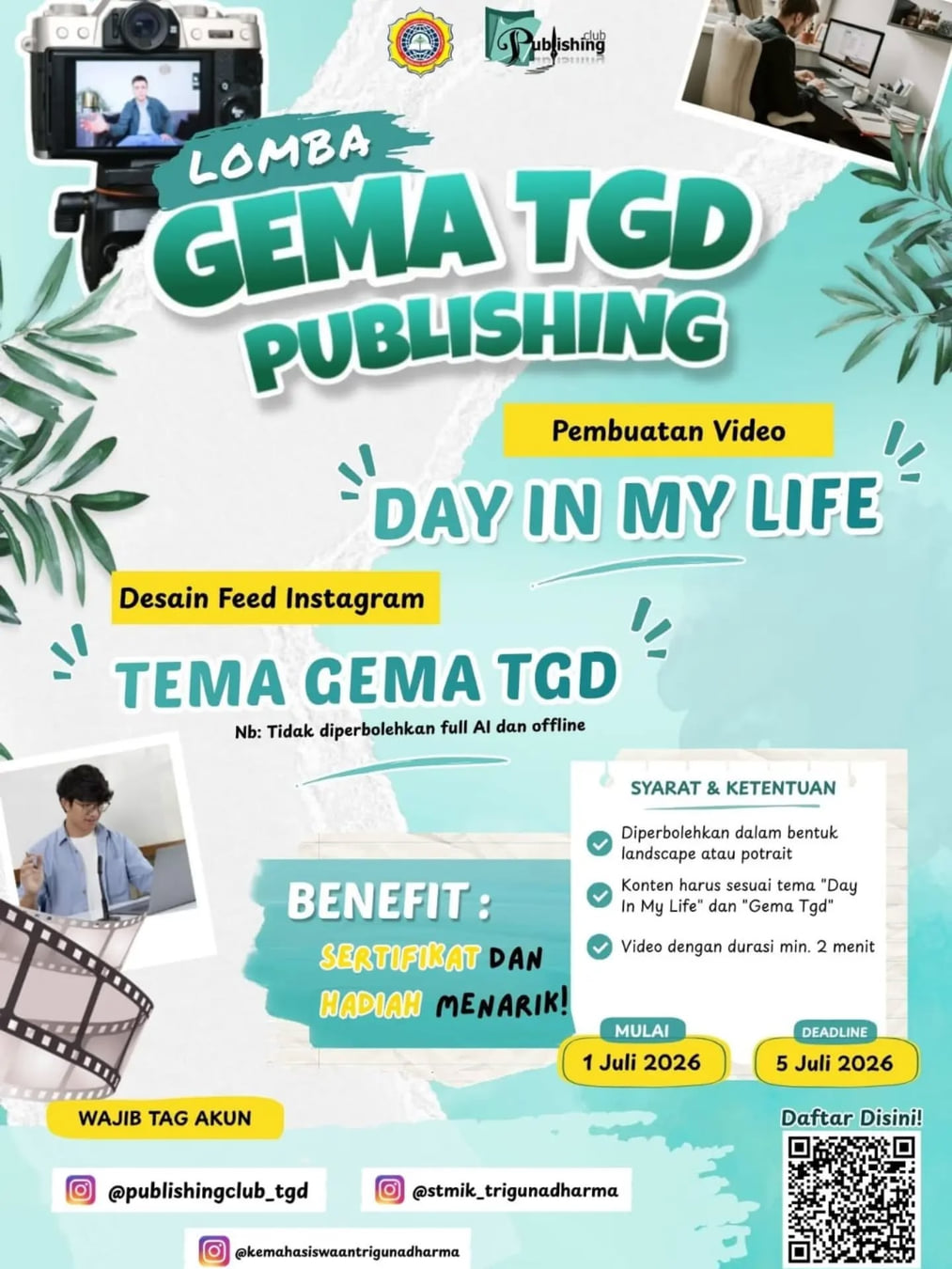 LOMBA GEMA TGD PUBLISHING - Poster 2