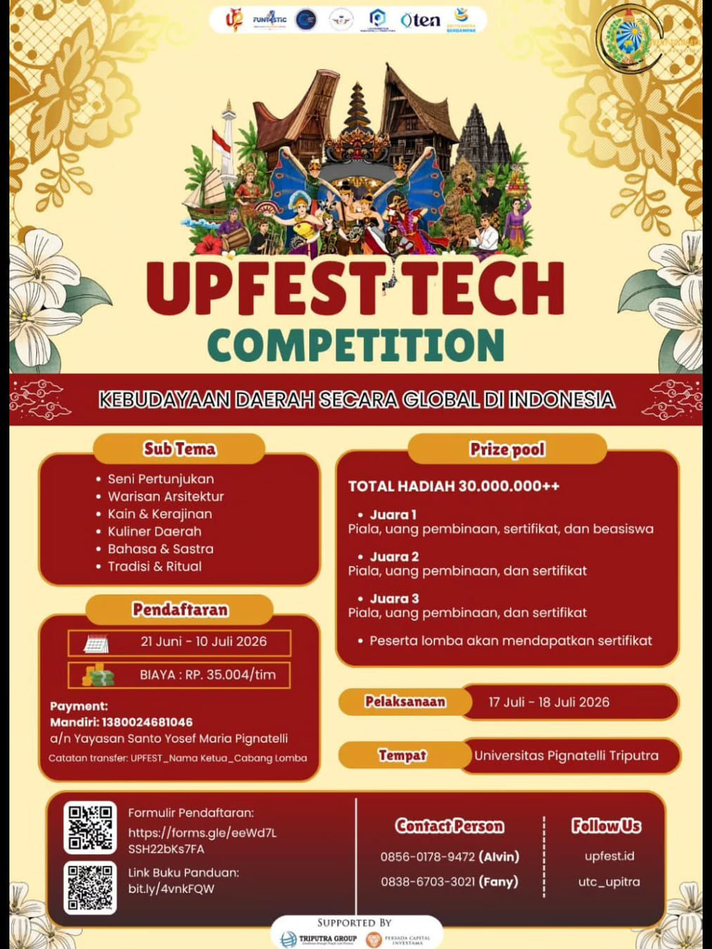 UPFEST TECH COMPETITION - Poster 2