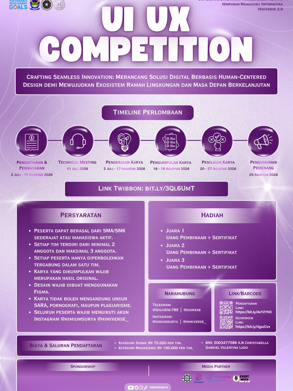 UI/UX Competition HIMIVERSE 2.0 - Poster 2