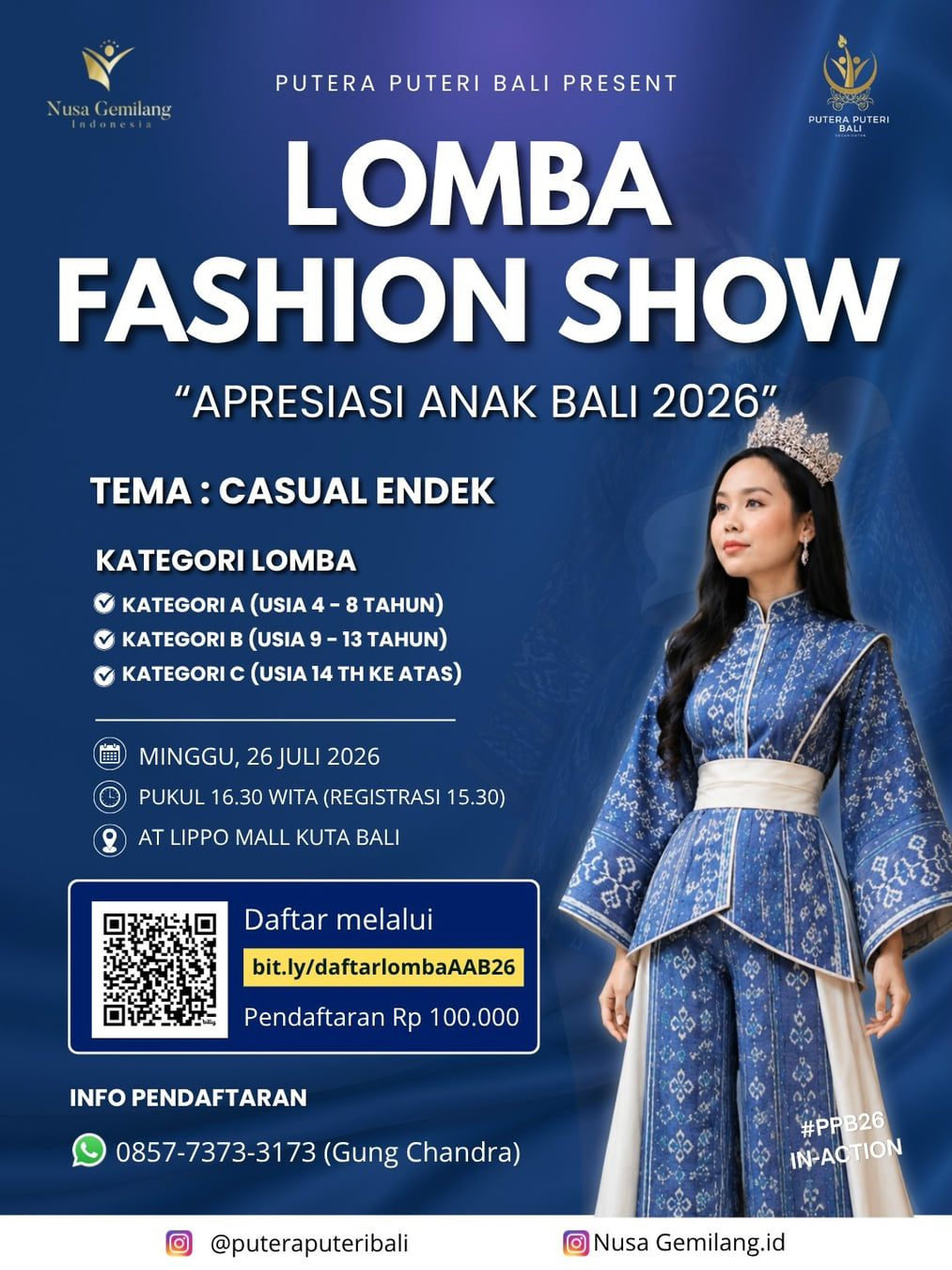 Apresiasi Anak Bali 2026 - Poster 2