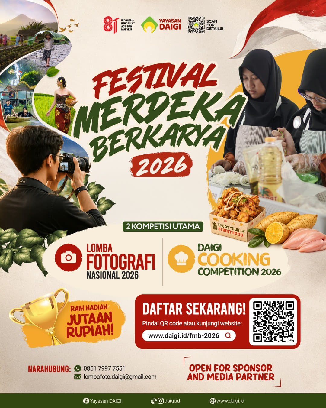 Festival Merdeka Berkarya 2026 - Poster 2
