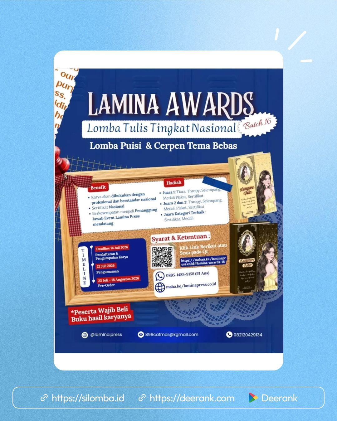 LAMINA AWARDS 2026 - Poster 1