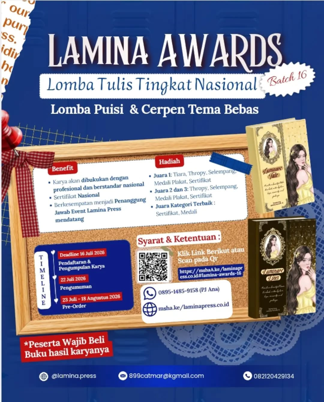 LAMINA AWARDS 2026 - Poster 2