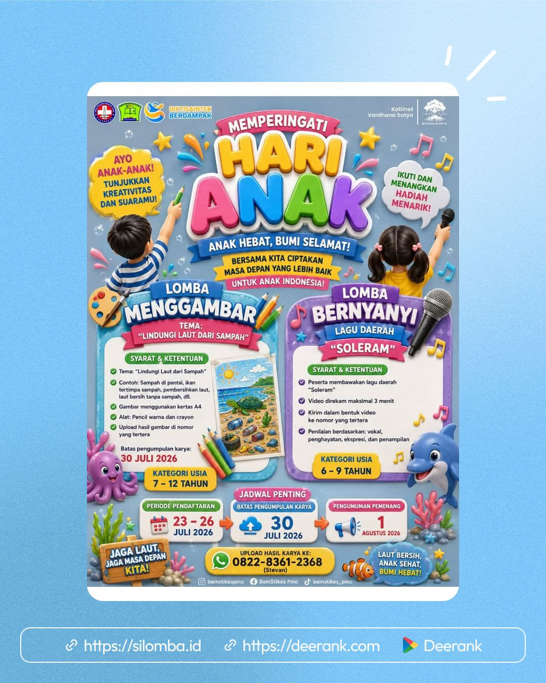 Lomba Cahaya Kasih Anak - Poster 1