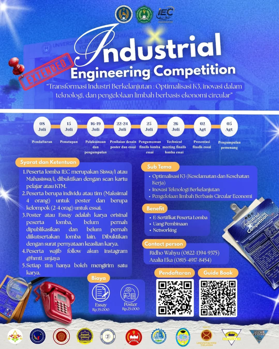 Industrial Engineering Competition (IEC) 2026 - Poster 2