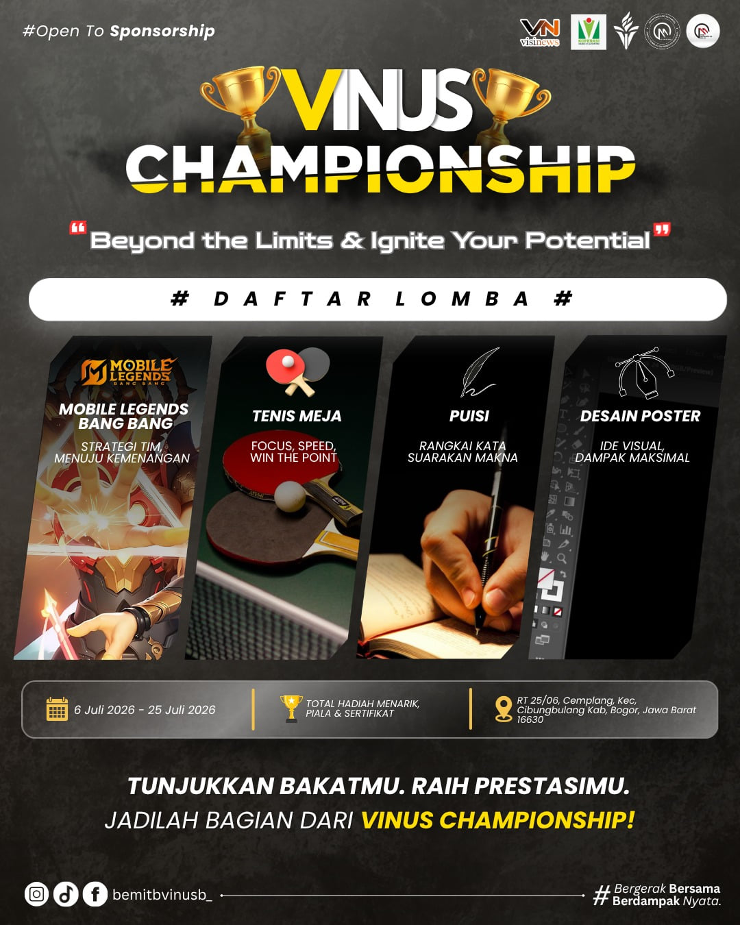 VINUS CHAMPIONSHIP 2026 - Poster 2