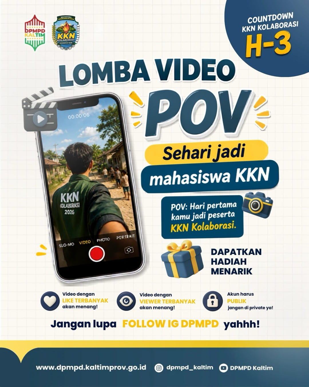 Lomba Video POV Sehari Jadi Anak KKN - Poster 2