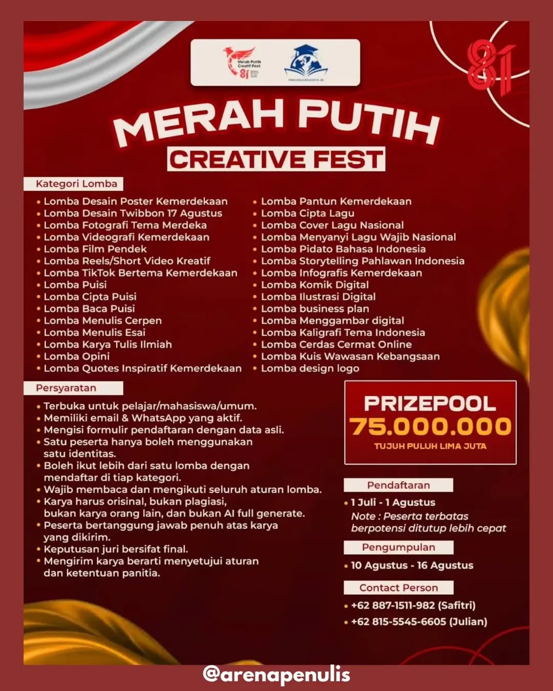 Merah Putih Creative Fest - Poster 2