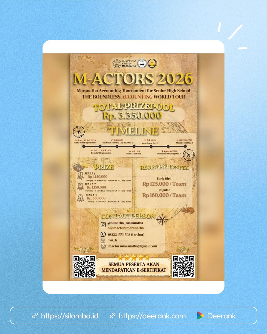 M-ACTORS 2026 - Poster 1