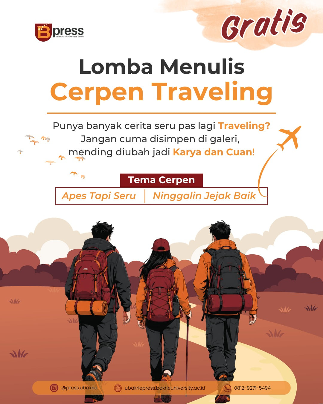 Lomba Menulis Cerpen Traveling - Poster 2