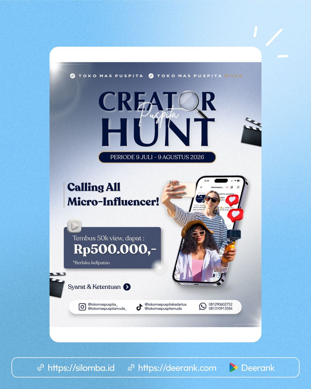 PUSPITA CREATOR HUNT - Poster 1