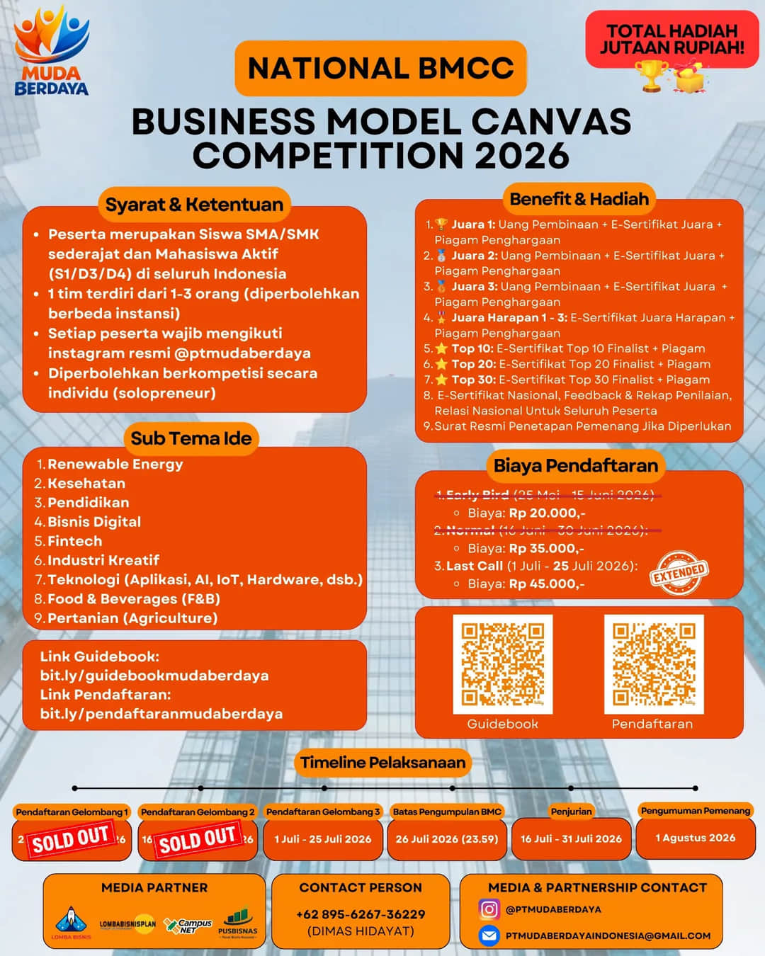 National Business Model Canvas Competition (BMCC) 2026 - Poster 2