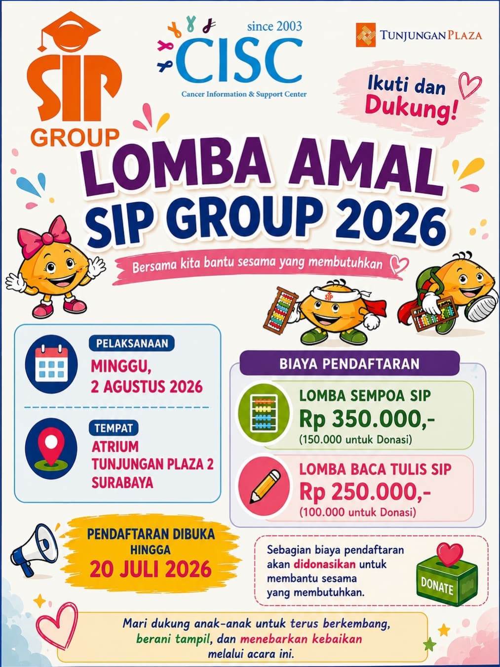 Lomba Amal SIP Group 2026 - Poster 2