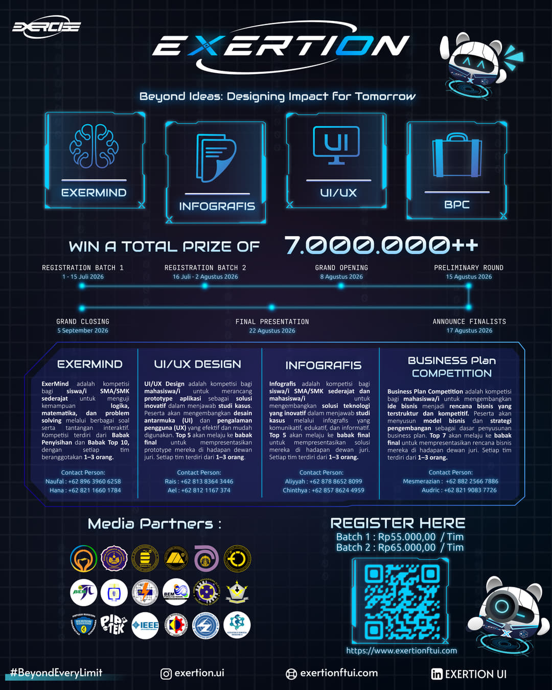 EXERTION UI 2026 - Poster 2