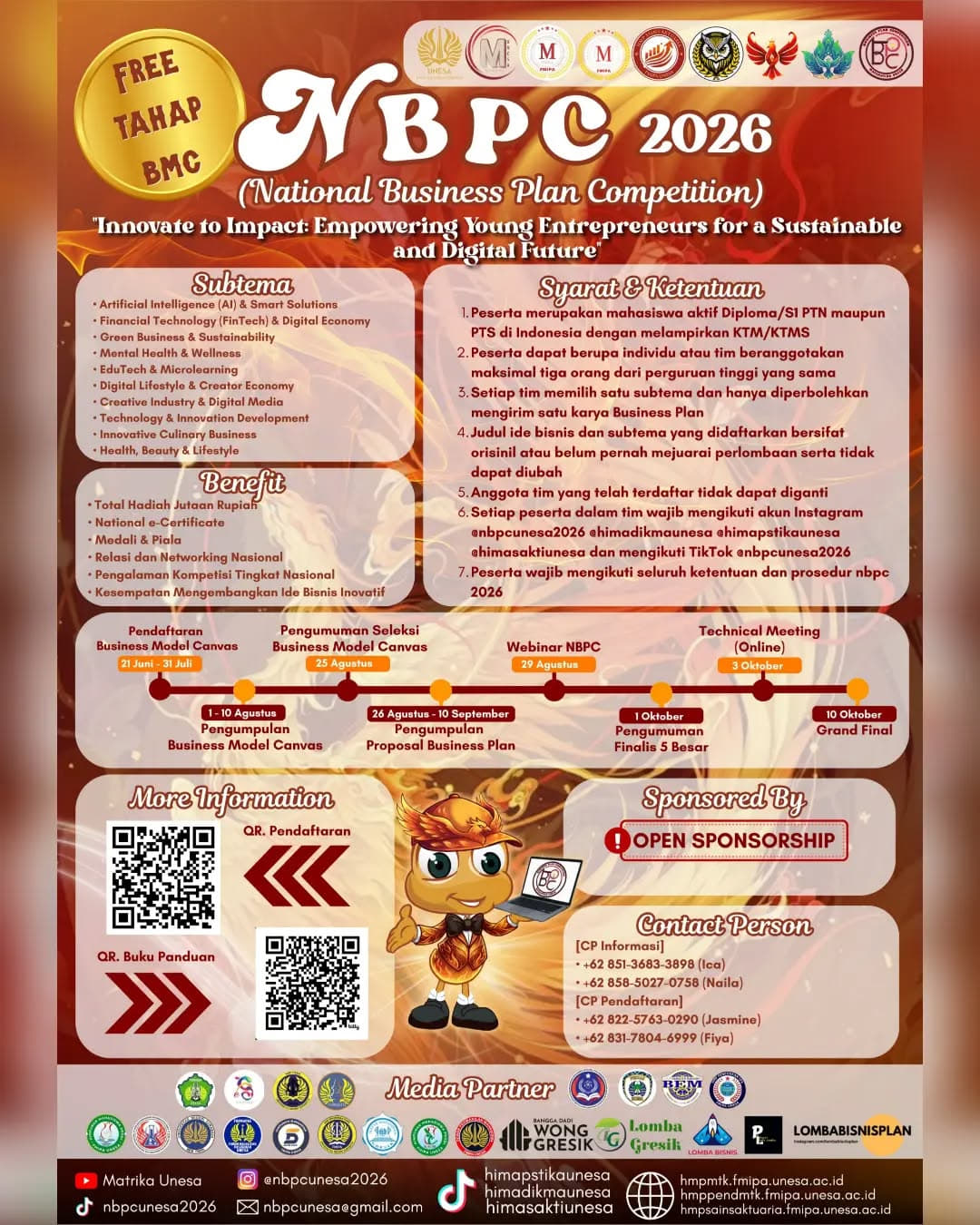 National Business Plan Competition (NBPC) 2026 - Poster 2