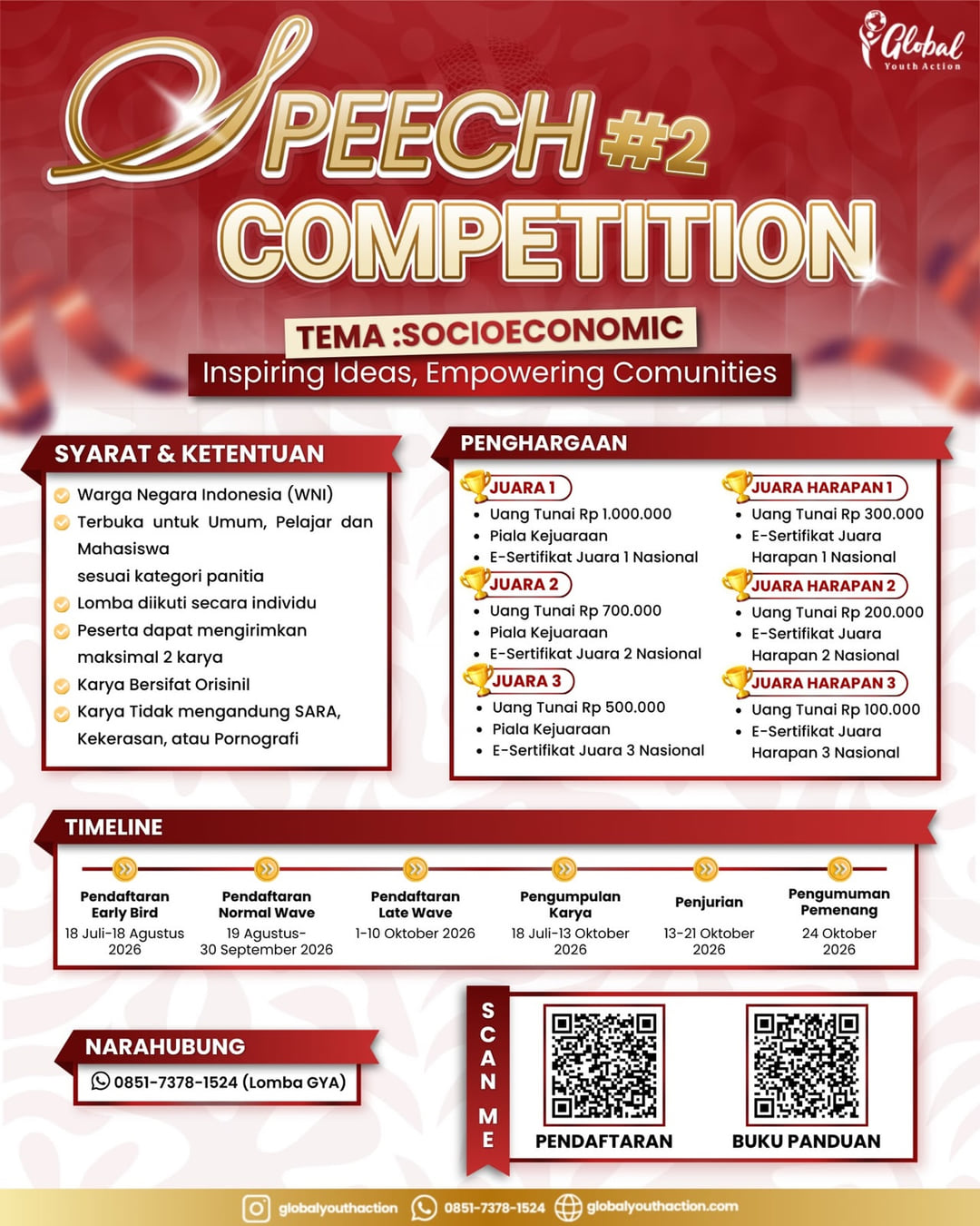 Speech Competition #2 - Poster 2