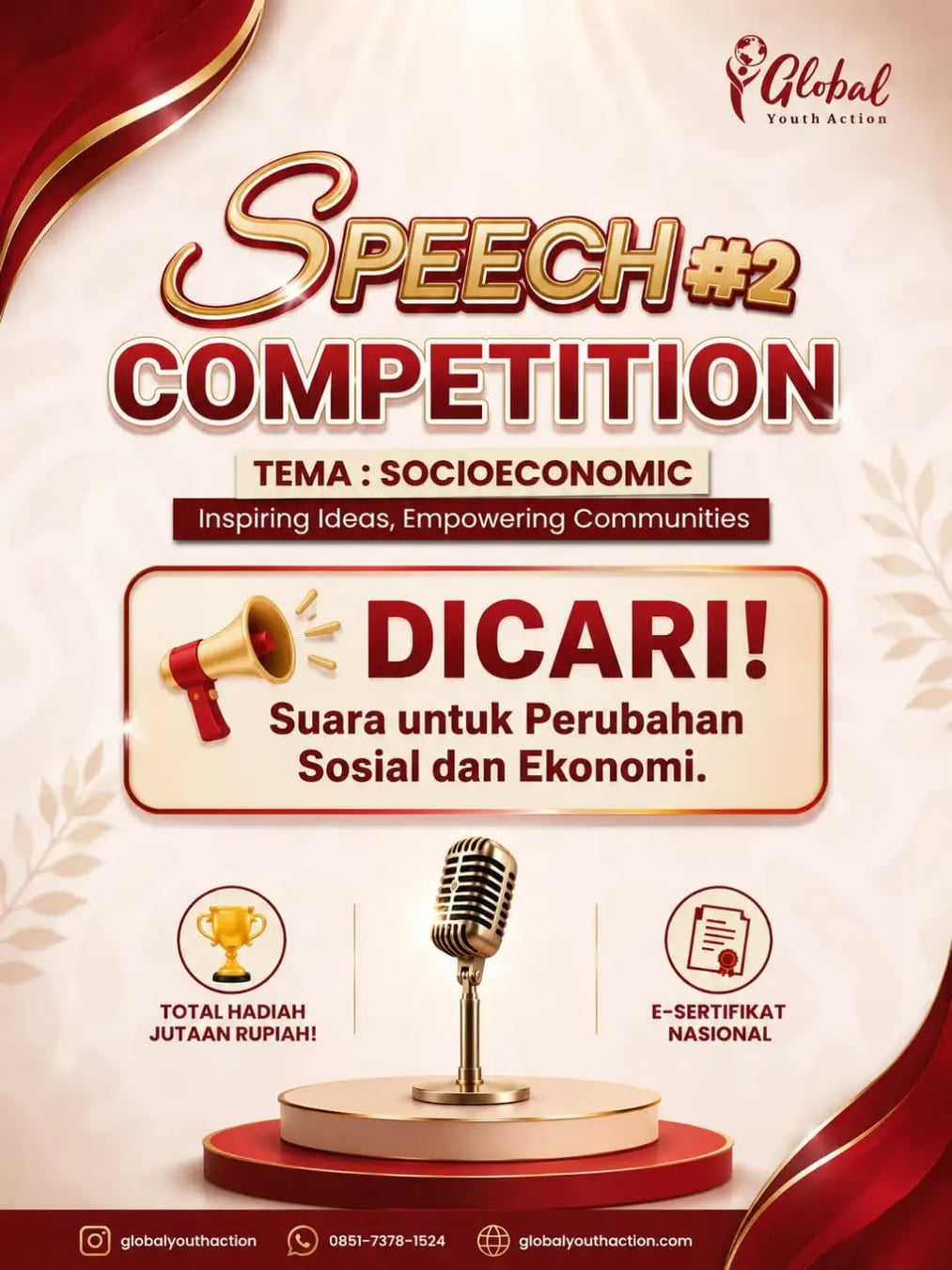 SPEECH #2 COMPETITION - Poster 2