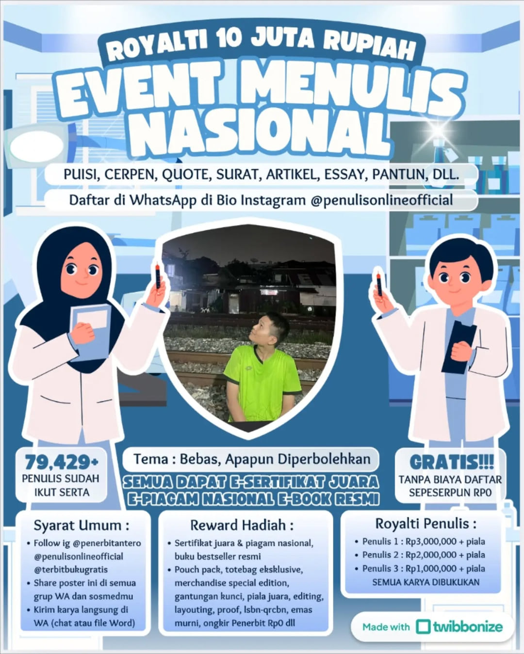 Event Menulis Nasional - Poster 2