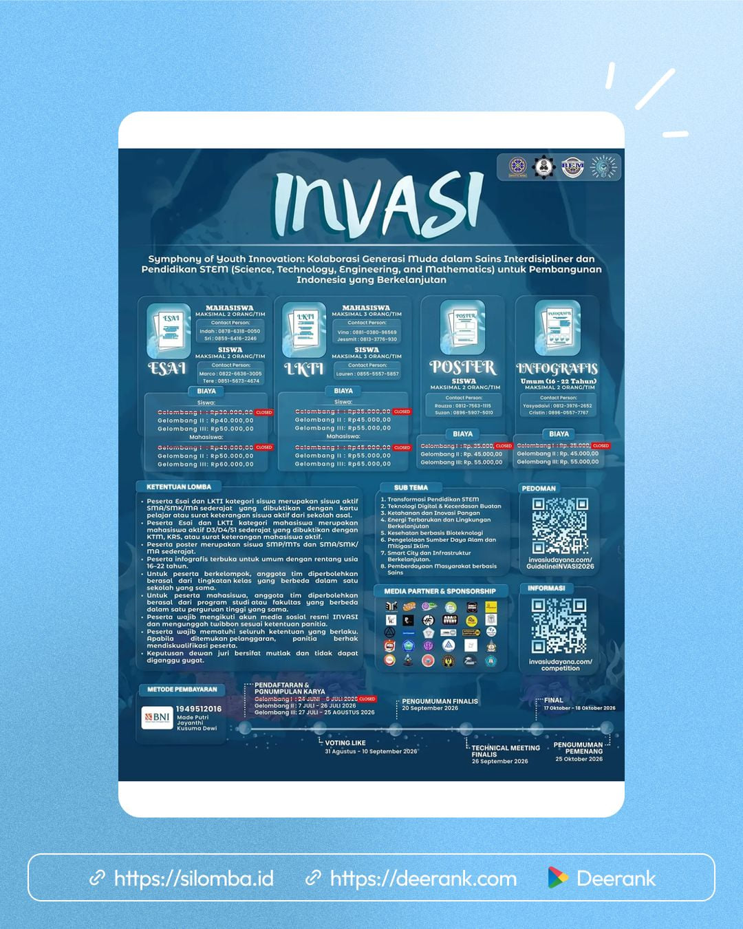 INVASI 2026 - Poster 1