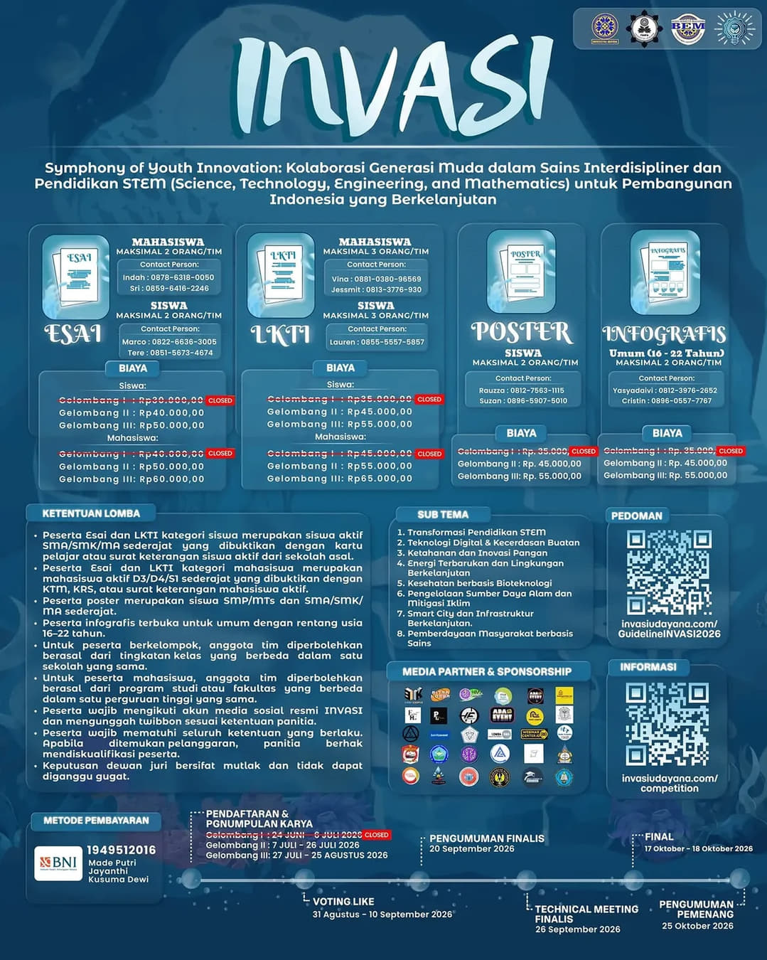 INVASI 2026 - Poster 2