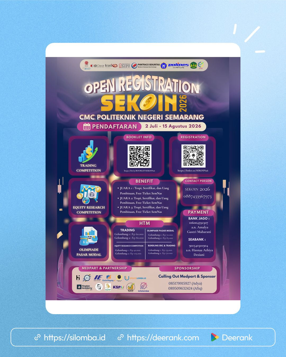 SEKOIN 2026 - Poster 1