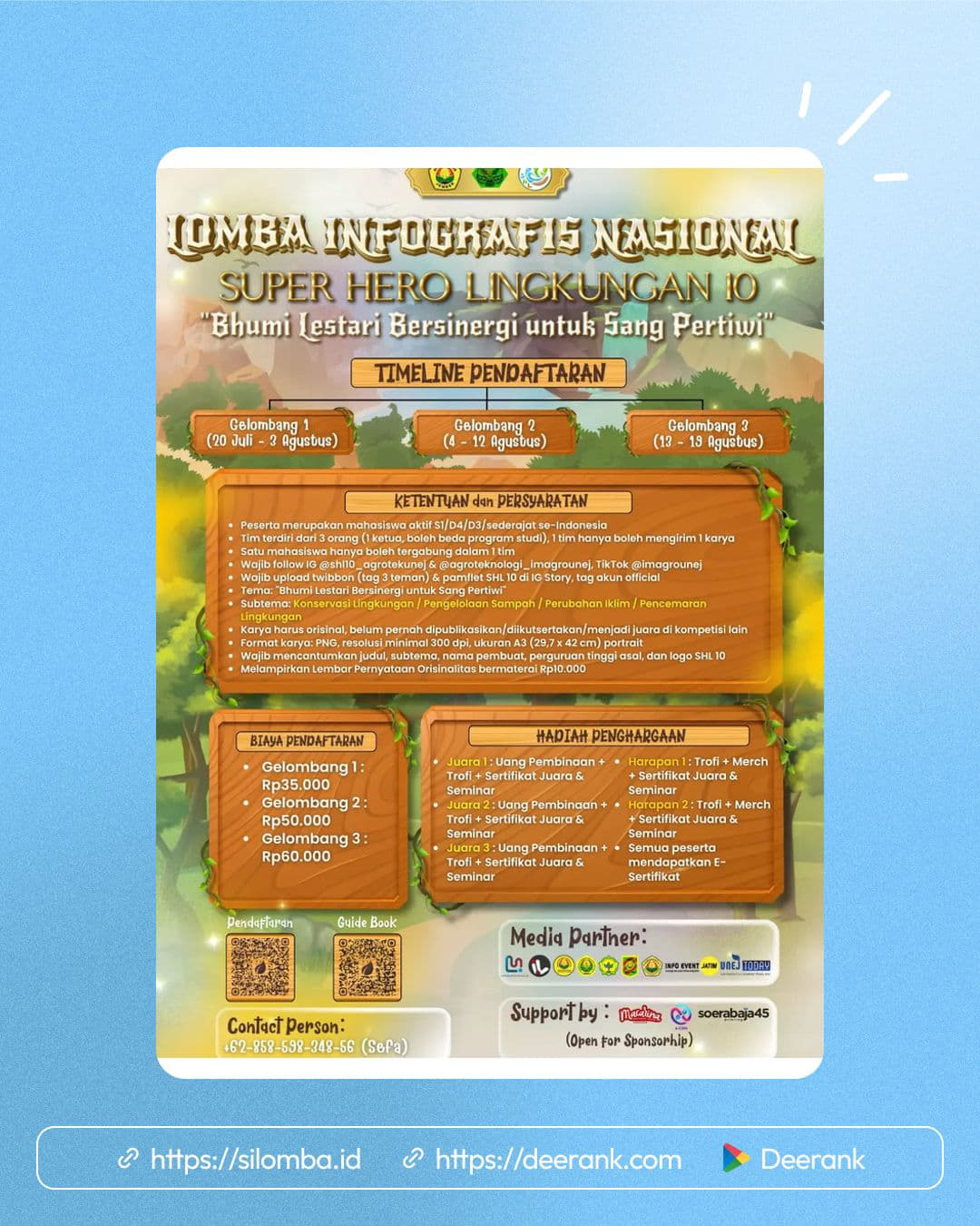 National Infographics Competition SHL 10 - Poster 1