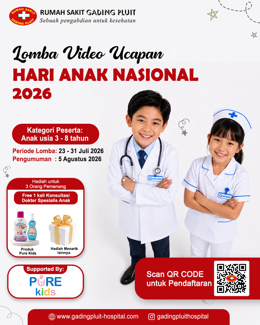 Lomba Video Ucapan Hari Anak Nasional 2026 - Poster 2