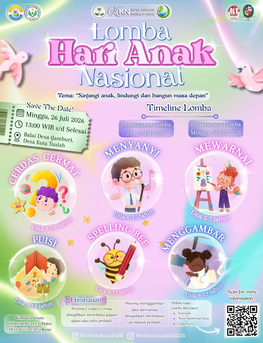 Lomba Hari Anak Nasional 2026 - Poster 2
