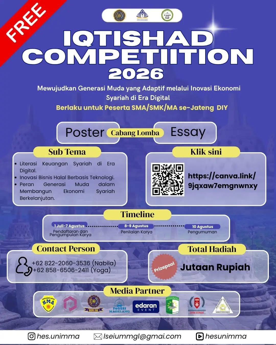 IQTISHAD COMPETITION 2026 - Poster 2
