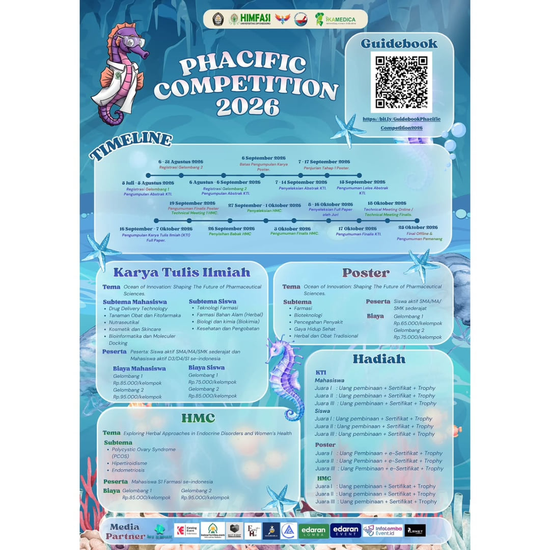 PHACIFIC COMPETITION 2026 - Poster 2