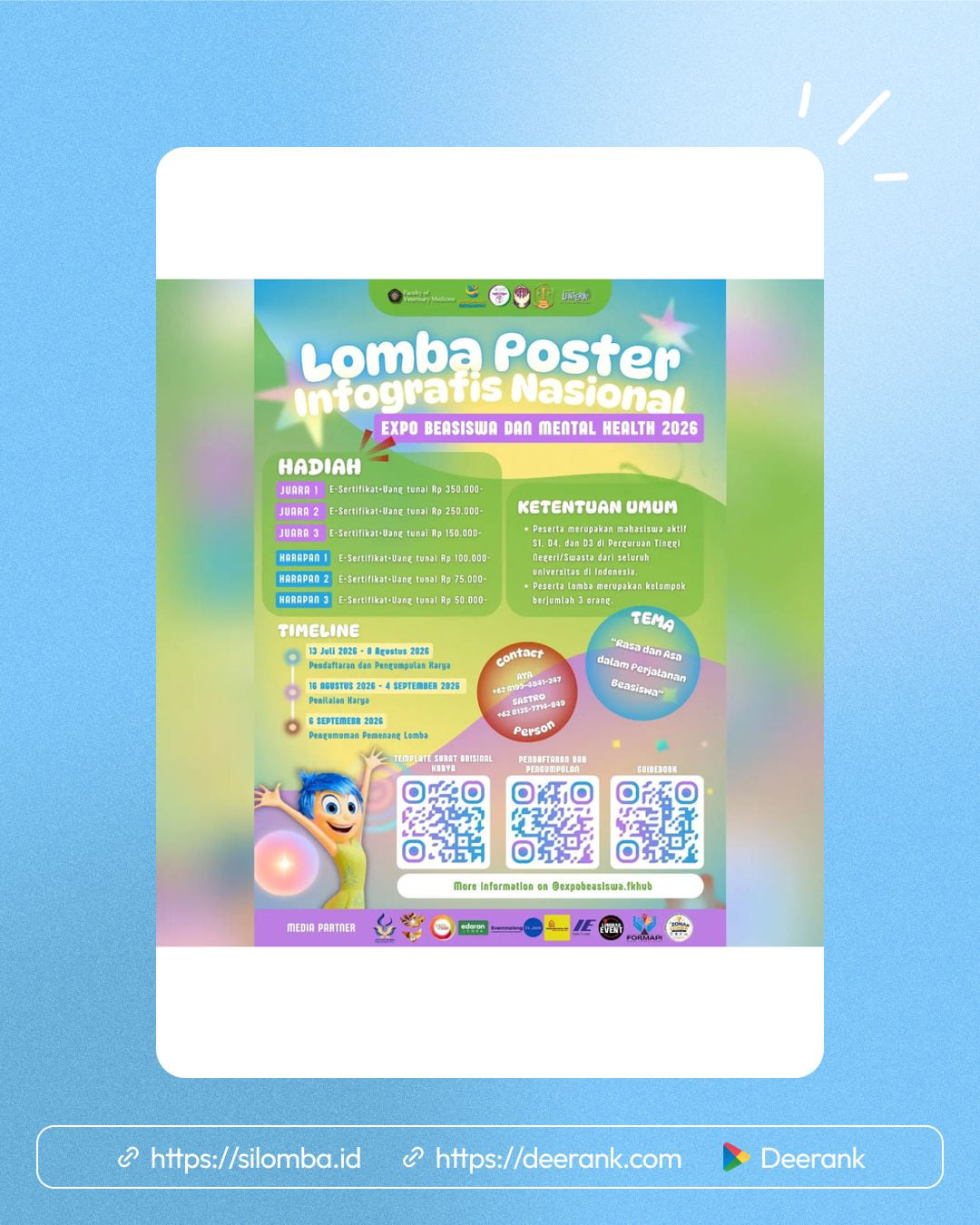 Lomba Poster Infografis Nasional LENTERA 2026 - Poster 1