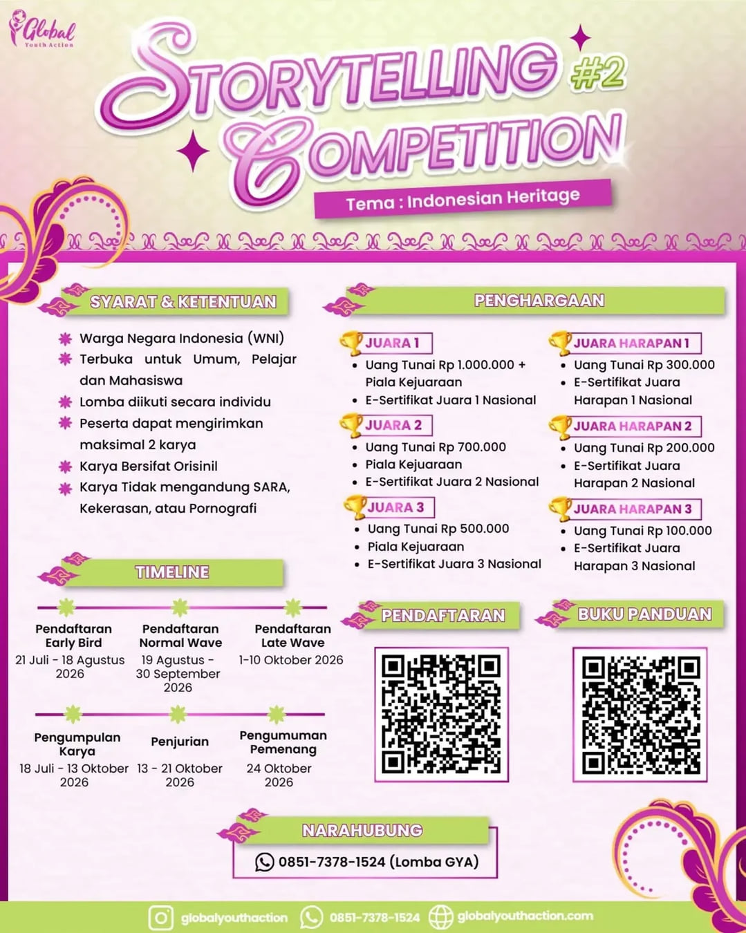 Storytelling Competition 2 - Poster 2