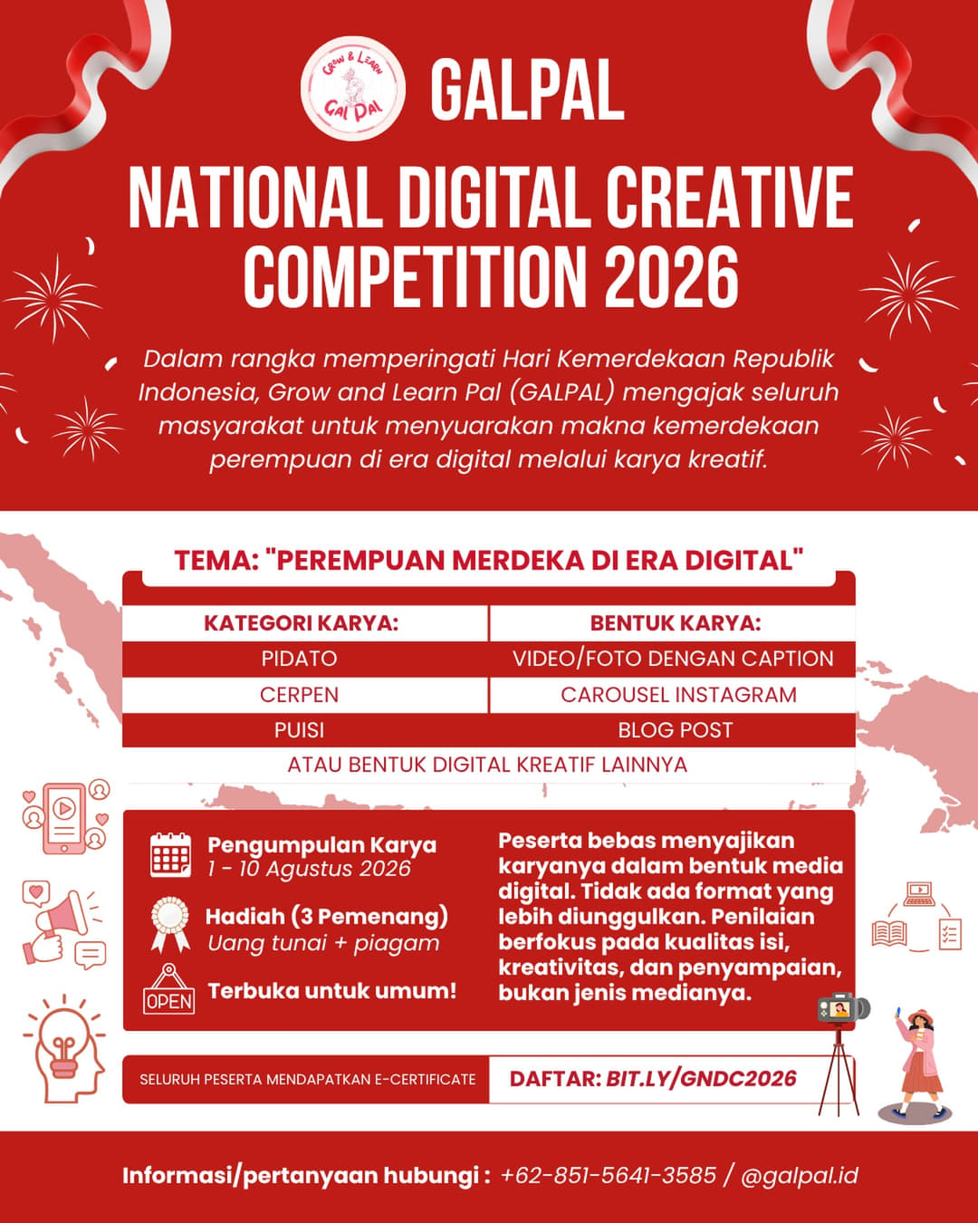 GALPAL NATIONAL DIGITAL CREATIVE COMPETITION 2026 - Poster 2
