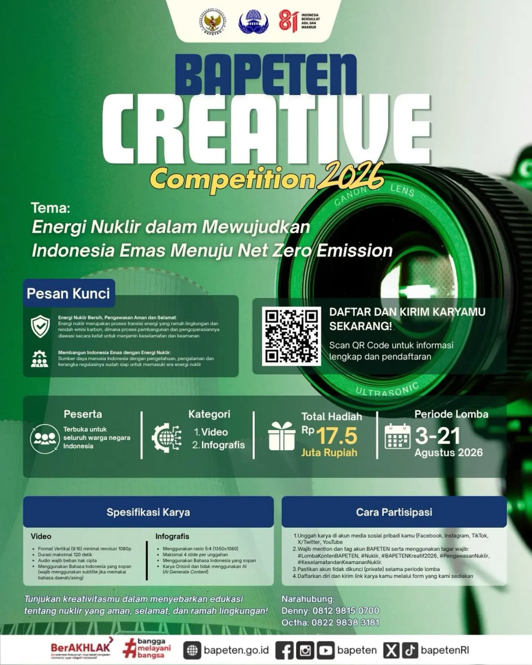 BAPETEN Creative Competition 2026 - Poster 2