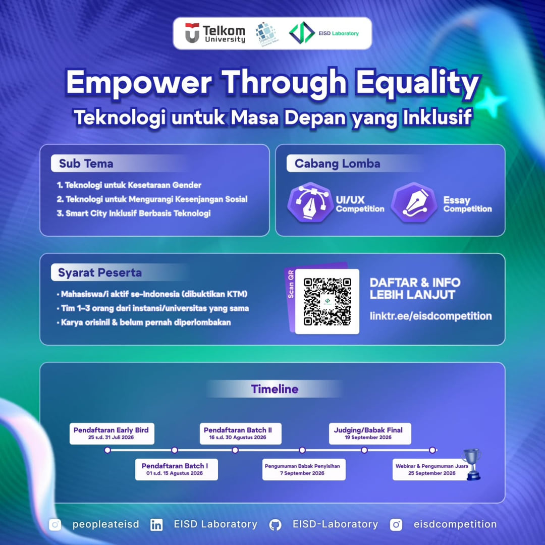 EMPOWER THROUGH EQUALITY 2026 - Poster 2