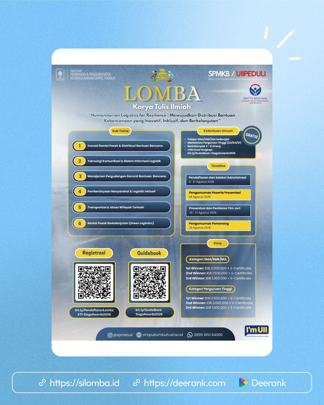 SIAGA AWARDS 2026 - Poster 1