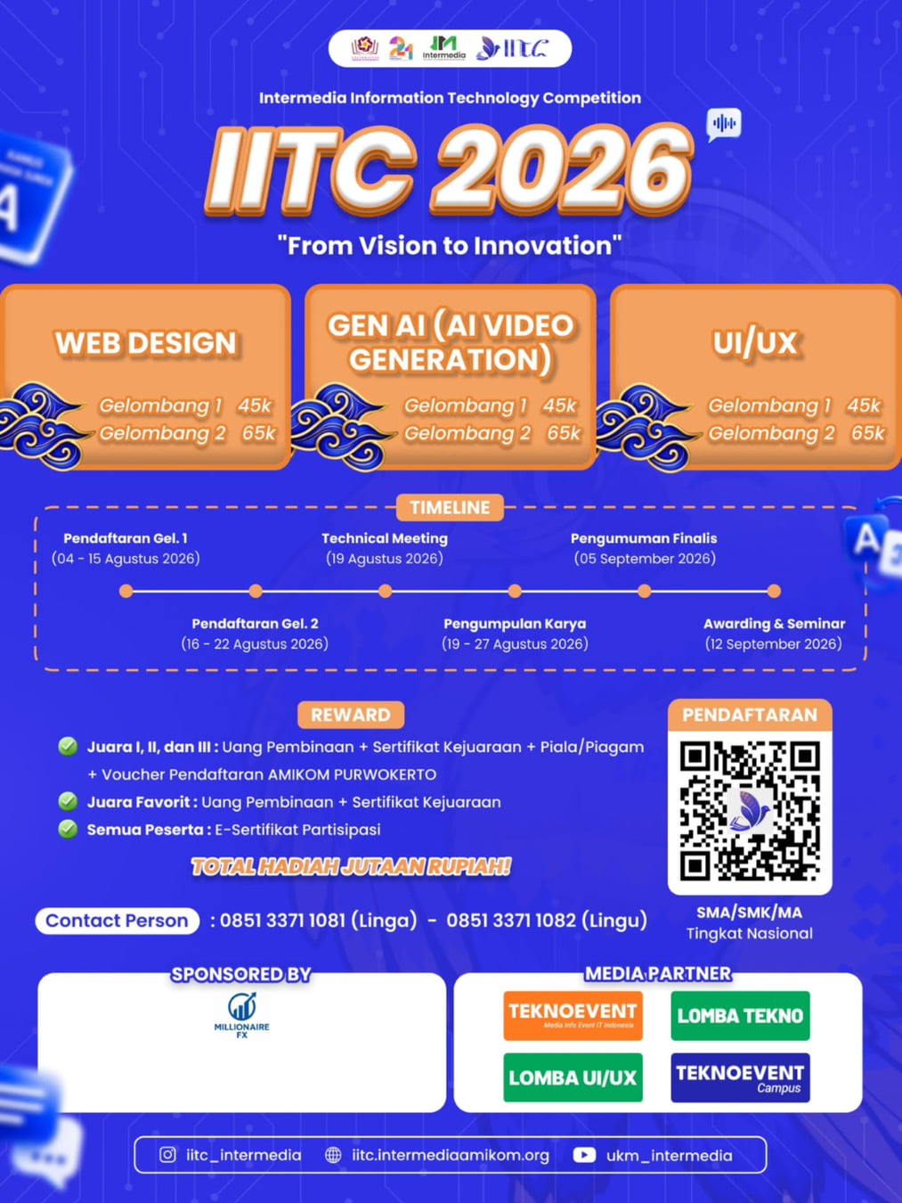 Intermedia Information Technology Competition (IITC) 2026 - Poster 2